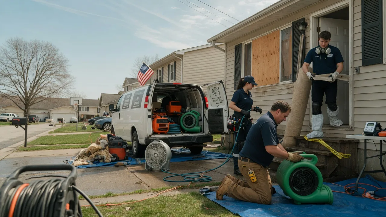 Water Damage Restoration in Waukee, IA near me
